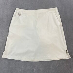 LizGolf Women's Size 8 Beige‎ Golf Skort